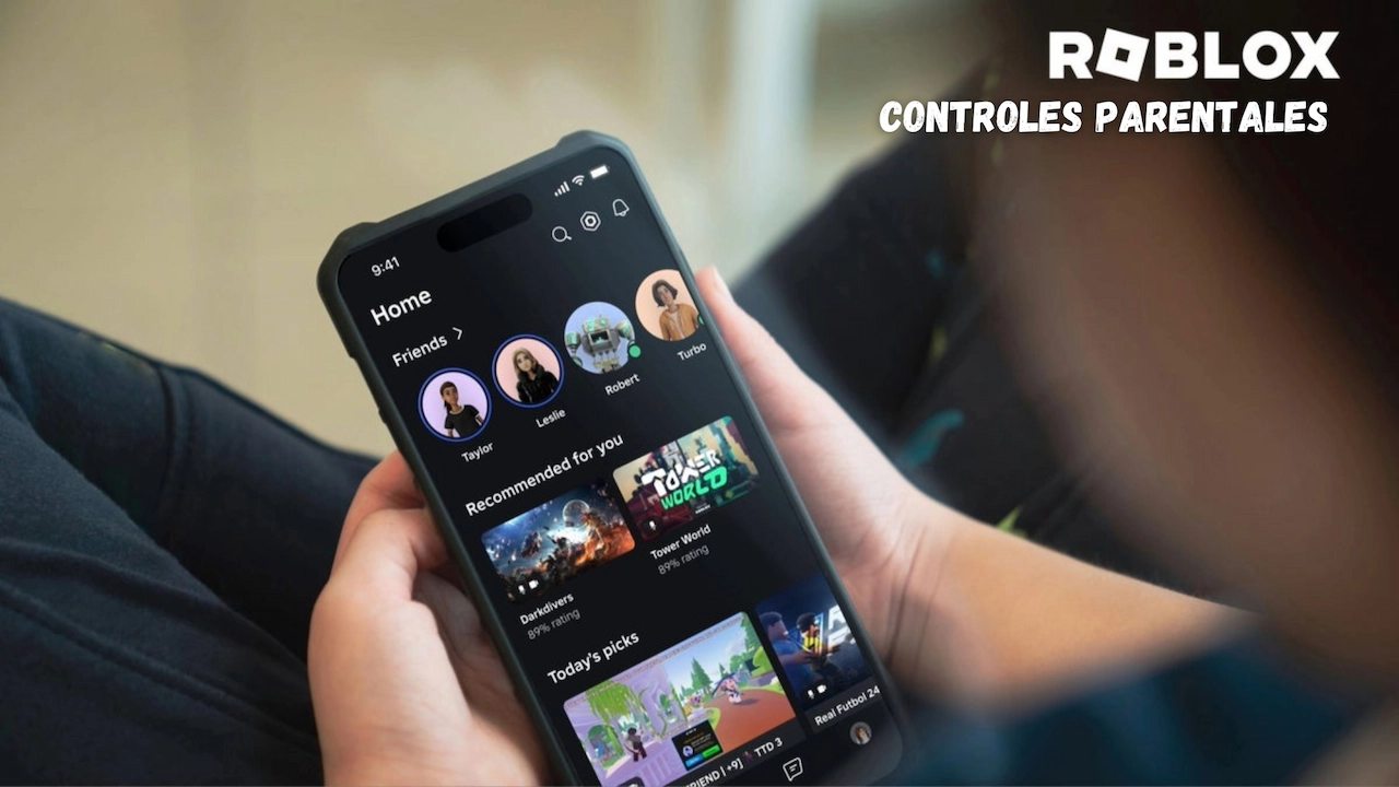 Controles parentales Roblox